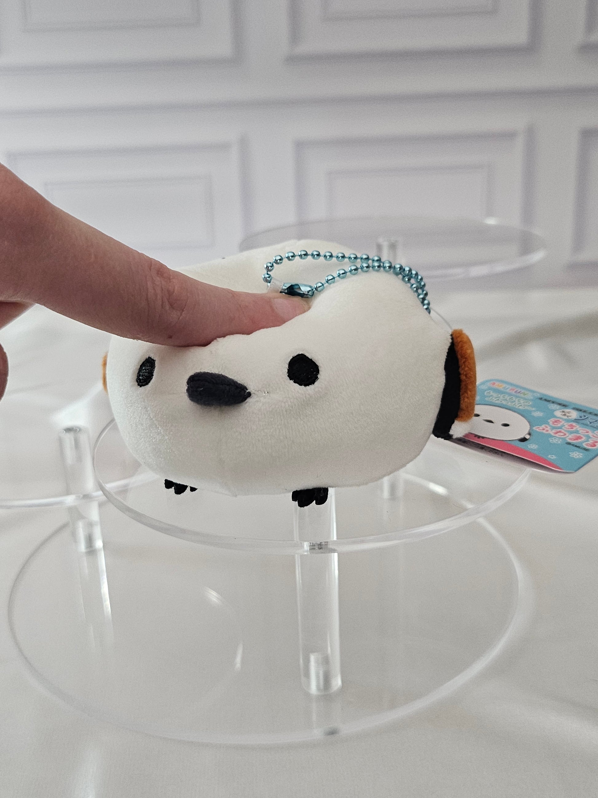 Shima Enaga Snow Fairy - Mochi Beanbag Plush Keychain