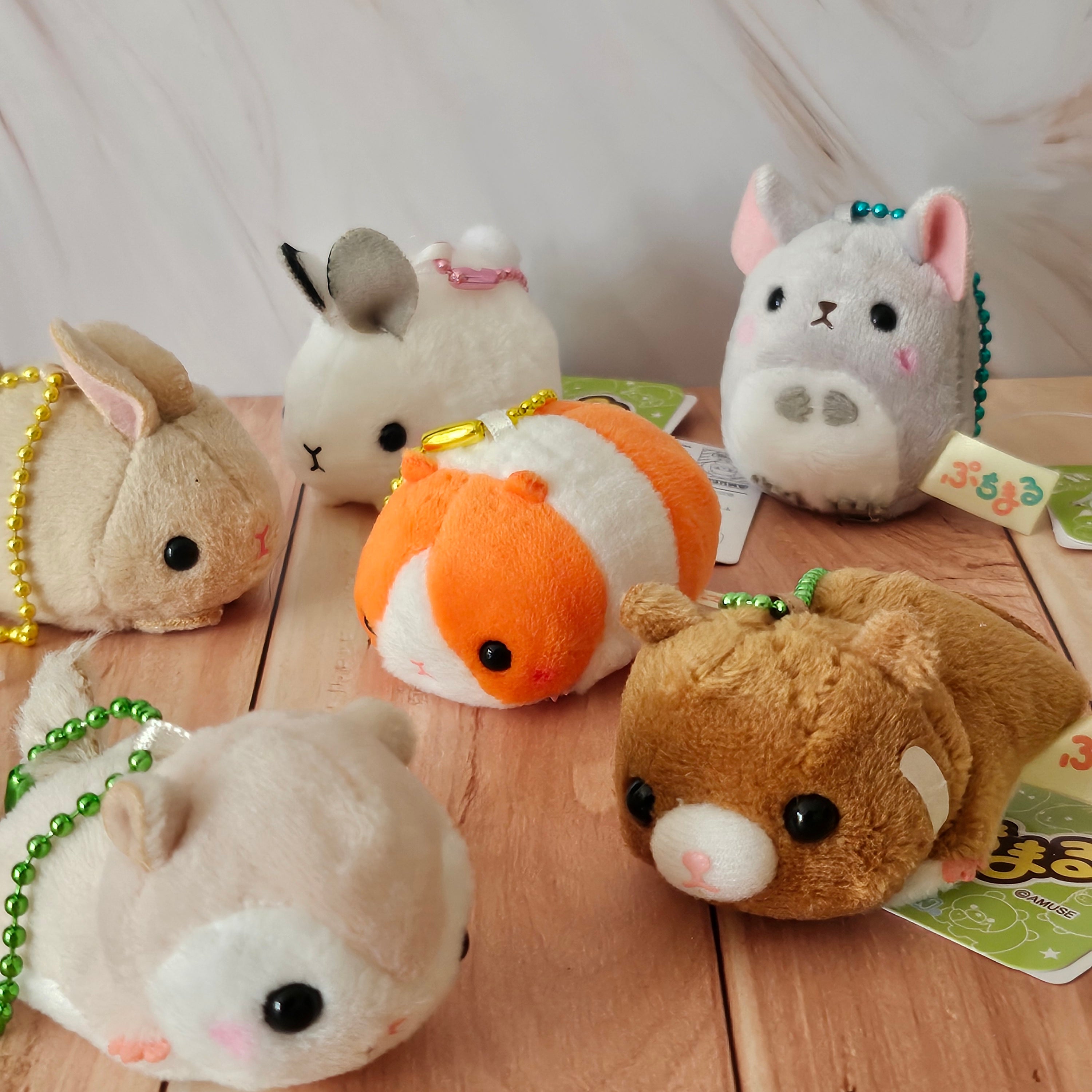 Little Critters - Puchimaru - Mini Animal Bean-filled Plush Keychain