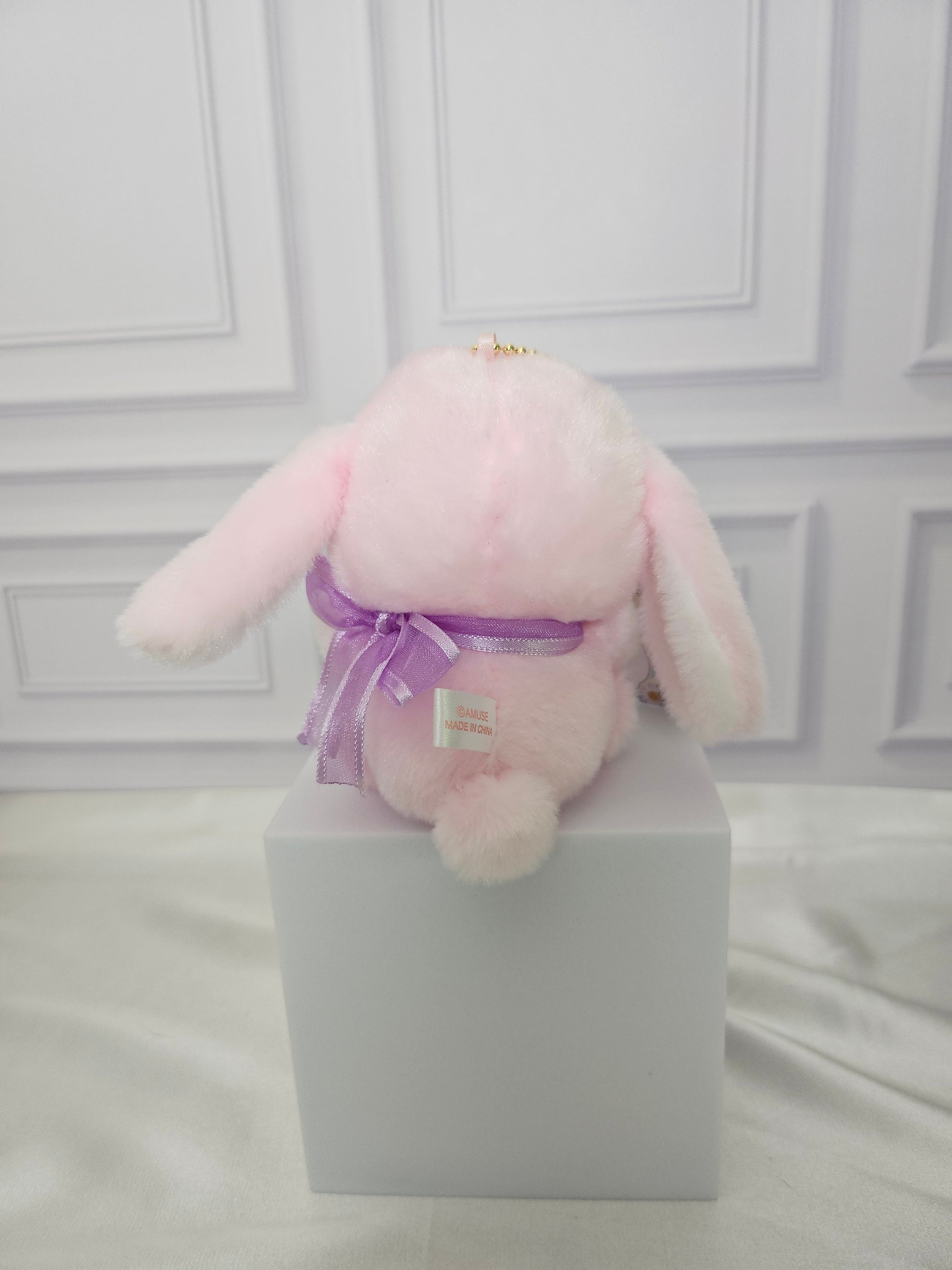 Pote Usa Loppy Bunny - Adorable Soft - Plush Keychain
