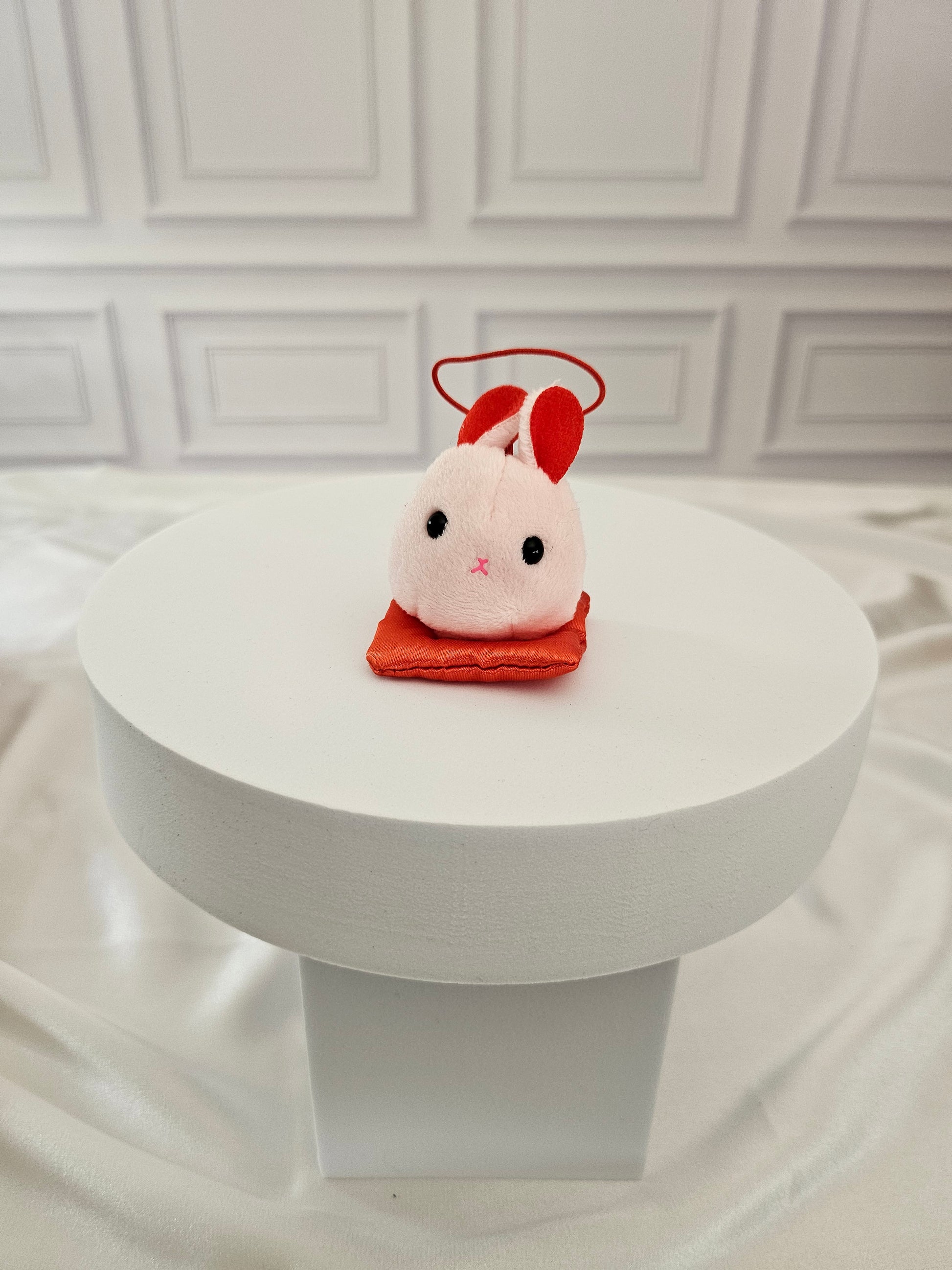 RARE Discountinued - Puchimaru - Mini Animal Bean-filled Plush Keychain