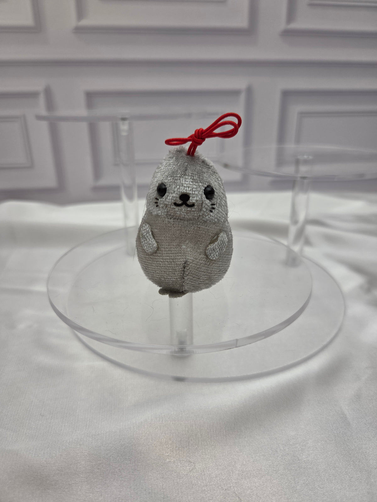 RARE Discountinued - Puchimaru - Mini Animal Bean-filled Plush Keychain