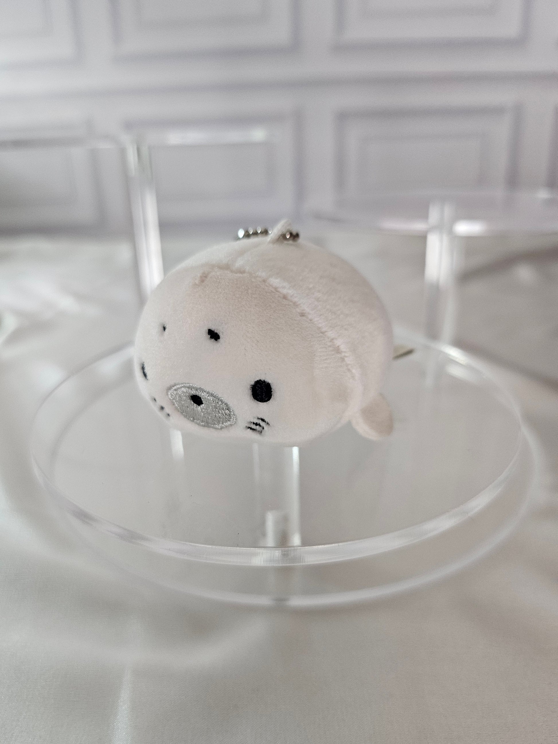Marshmallow Aquamie - Plush Keychain - Soft Squishy Sea Life